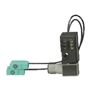 Комплект индуктивных датчиков Pepperl Fuchs NBN2-F581-100S6-E8-V1
