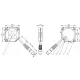 Емкостной датчик Balluff BCS Q40BBAA-PSC20C-EP01,7-GS49