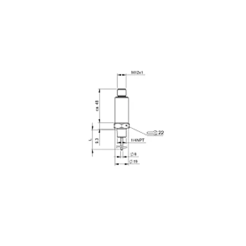 Датчик температуры Balluff BFT 6025-FC002-A06A1A-S4 Датчик температуры Balluff BFT 6025-FC002-A06A1A-S4