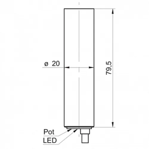 Емкостной датчик уровня Baumer CFBM 20P3600 Емкостной датчик уровня Baumer CFBM 20P3600
