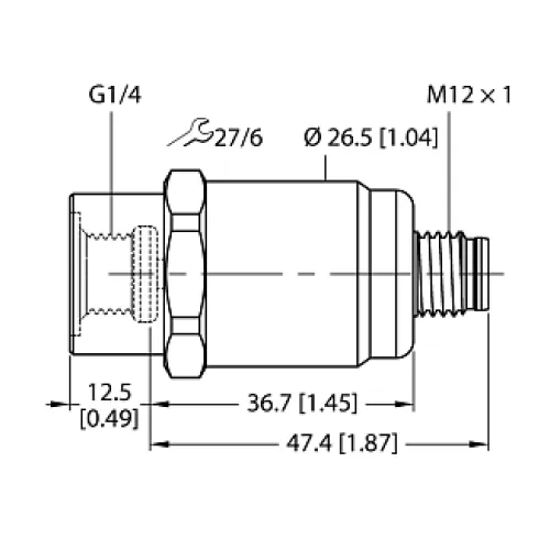 Датчик давления TURCK PT16A-1001-I2-H1143 Датчик давления TURCK PT16A-1001-I2-H1143