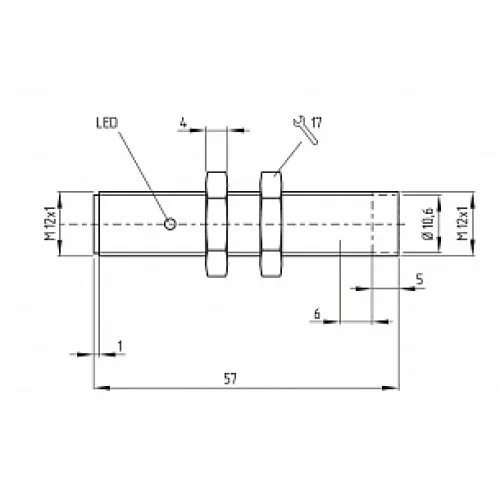 Индуктивный датчик Schmersal IFL4-12-10STP Индуктивный датчик Schmersal IFL4-12-10STP