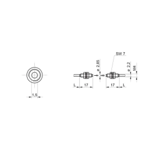 Оптоволоконный кабель Baumer FSB 200C1Y00 Оптоволоконный кабель Baumer FSB 200C1Y00