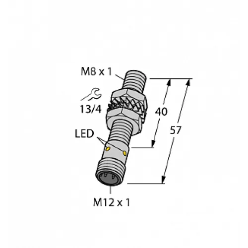 Индуктивный датчик TURCK BI1.5U-EG08-AP6X-H1341