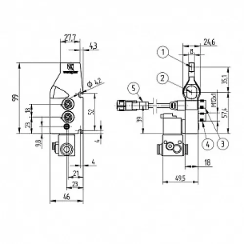 Оптический датчик Wenglor OPT1541 Оптический датчик Wenglor OPT1541