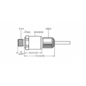 Датчик давления TURCK PT16R-1004-I2-CM2.0