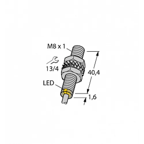 Индуктивный датчик TURCK BI2-EG08-AP6X/S100 Индуктивный датчик TURCK BI2-EG08-AP6X/S100