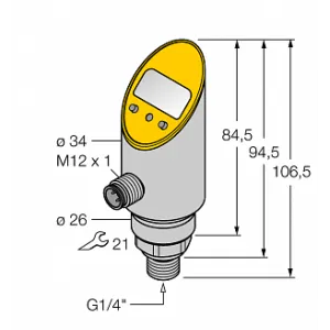Датчик давления TURCK PS400R-304-2UPN8X-H1141