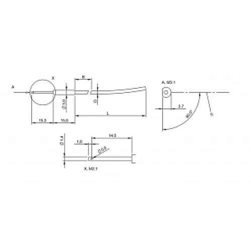 Оптоволоконный кабель Balluff BFO D22-LA-QB-PAK-05-02 Оптоволоконный кабель Balluff BFO D22-LA-QB-PAK-05-02
