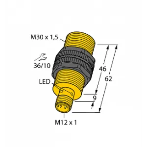 Индуктивный датчик TURCK NI20U-S30-AN6X-H1141