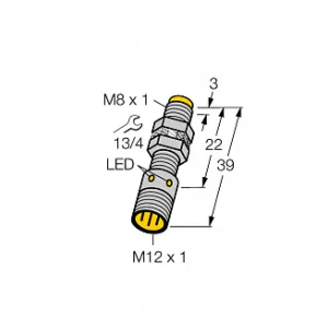 Индуктивный датчик TURCK NI3-EG08K-AP6X-H1341