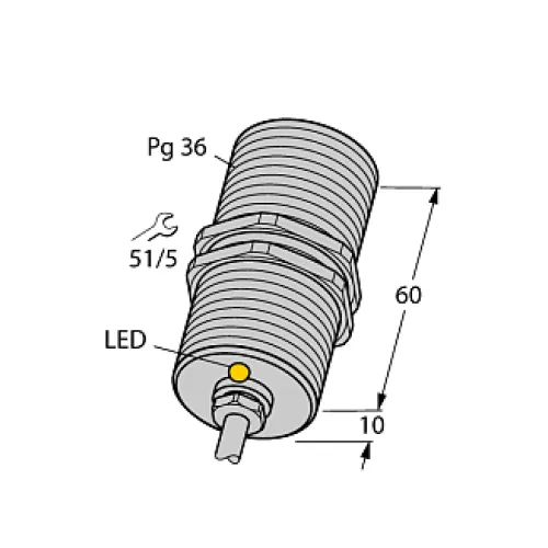 Индуктивный датчик TURCK BI20-G47-Y1X Индуктивный датчик TURCK BI20-G47-Y1X