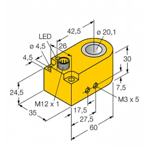 Кольцевой датчик TURCK BI20R-W30S-AP6X-H1141