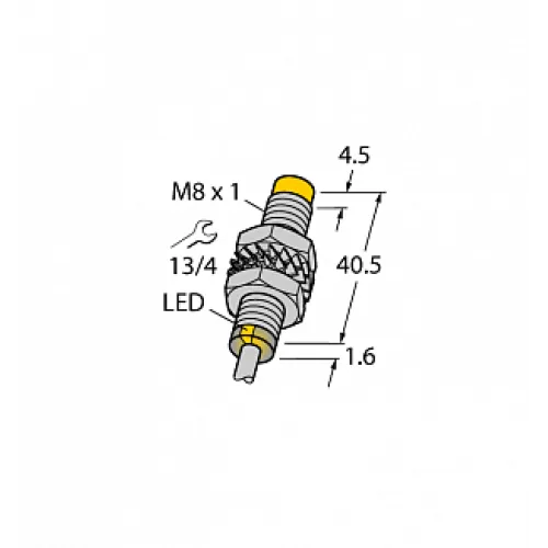 Индуктивный датчик TURCK NI3-M08E-VP6X 7M Индуктивный датчик TURCK NI3-M08E-VP6X 7M