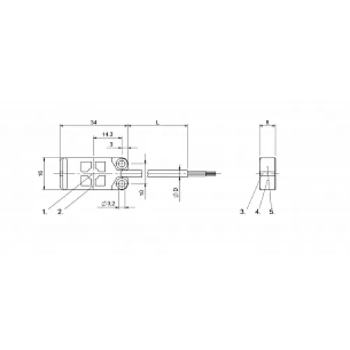 Емкостной датчик уровня Balluff BCS R08RRE-NOMFHC-EP02 Емкостной датчик уровня Balluff BCS R08RRE-NOMFHC-EP02