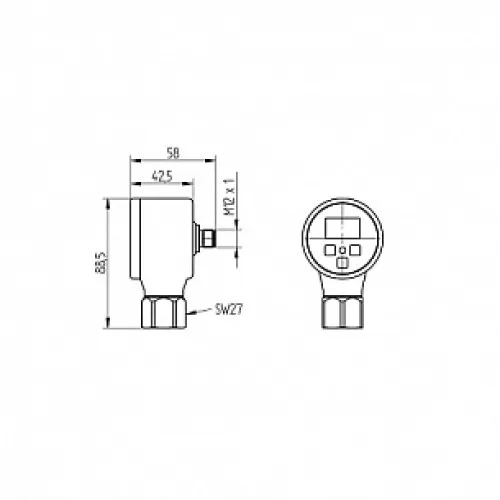 Датчик давления Wenglor FFMP039 Датчик давления Wenglor FFMP039