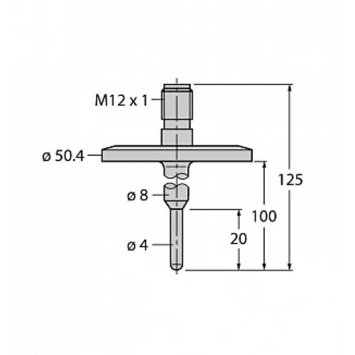 Датчик температуры TURCK TP-504A-TRI1.5-H1141-L100 Датчик температуры TURCK TP-504A-TRI1.5-H1141-L100