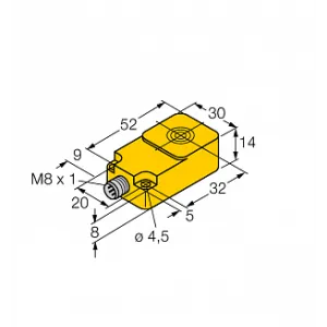 Индуктивный датчик TURCK BI10-Q14-LIU-V1141