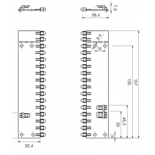 Световая завеса Micro Detectors NX16SR/XAN-A010 Световая завеса Micro Detectors NX16SR/XAN-A010