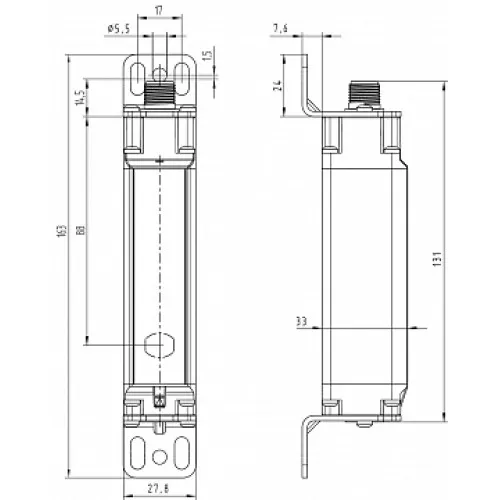 Cветовой барьер безопасности Schmersal SLB440-ER-4-ST-H Cветовой барьер безопасности Schmersal SLB440-ER-4-ST-H