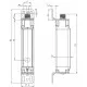 Cветовой барьер безопасности Schmersal SLB440-ER-4-ST-H