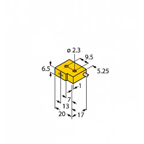 Индуктивный датчик TURCK BI1-Q6.5-AP6/S34 Индуктивный датчик TURCK BI1-Q6.5-AP6/S34