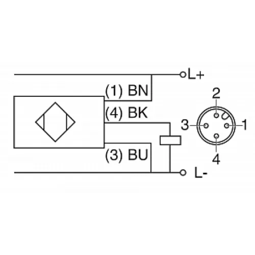 Емкостной датчик уровня EGE-Elektronik KFC 050 GSP-L200 Емкостной датчик уровня EGE-Elektronik KFC 050 GSP-L200