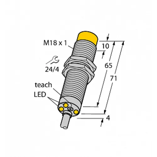 Индуктивный датчик TURCK DTNI12U-M18E-AP4X3 Индуктивный датчик TURCK DTNI12U-M18E-AP4X3