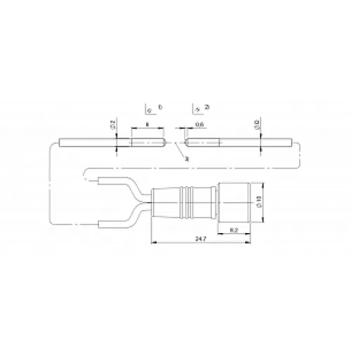Оптоволоконный кабель Balluff BOH TJ-G02-001-TF-01-S49F Оптоволоконный кабель Balluff BOH TJ-G02-001-TF-01-S49F
