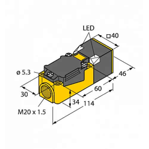 Индуктивный датчик TURCK NI35-CP40-FZ3X2 Индуктивный датчик TURCK NI35-CP40-FZ3X2