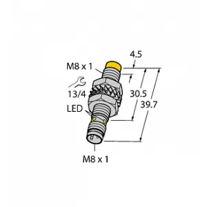 Индуктивный датчик TURCK NI5-M08-AN6X-V1131