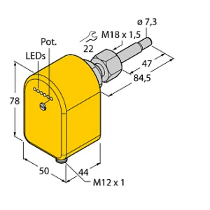 Датчик потока TURCK FCST-A4P-LILX-H1141