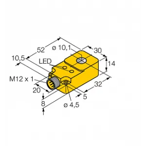 Кольцевой датчик TURCK BI10R-Q14-AP6X2-H1141