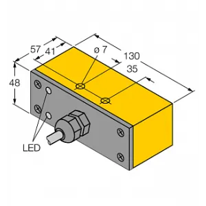 Индуктивный датчик TURCK NI30-Q130-ADZ30X2