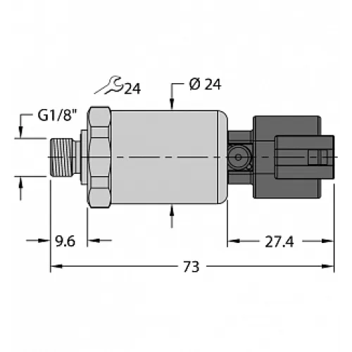 Датчик давления TURCK PT600R-2113-I2-DT043P Датчик давления TURCK PT600R-2113-I2-DT043P