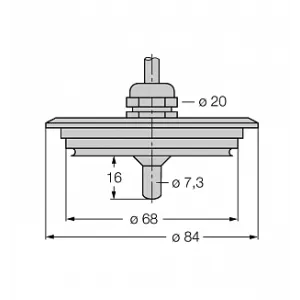 Датчик потока TURCK FCS-68A4-NA/D003