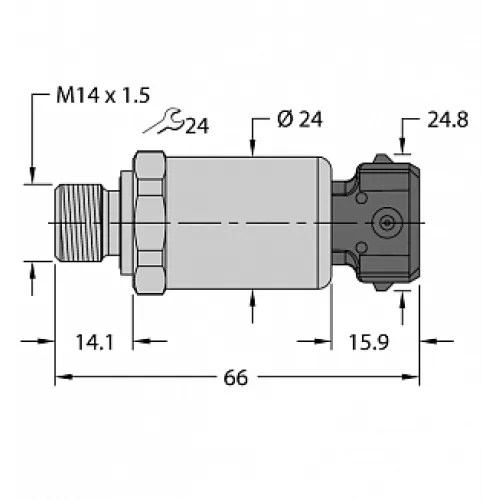 Датчик давления TURCK PT600R-2119-I2-AMP3J1 Датчик давления TURCK PT600R-2119-I2-AMP3J1