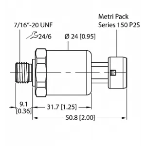 Датчик давления TURCK PT300PSIG-1105-U3-MP11