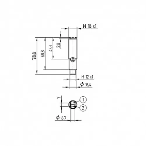 Оптический датчик Wenglor LD86PCV3 Оптический датчик Wenglor LD86PCV3