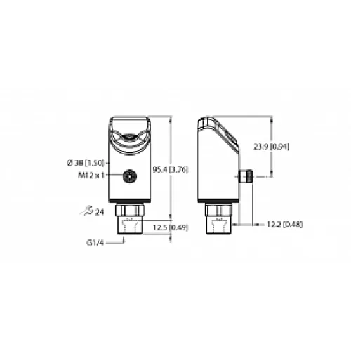 Датчик давления TURCK PS510-100-01-LI2UPN8-H1141 Датчик давления TURCK PS510-100-01-LI2UPN8-H1141