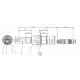 Емкостной датчик уровня Balluff BCS S44KK02-POCFNG-EP00,3-GS49