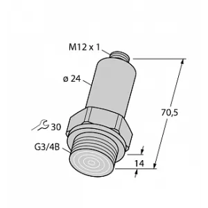 Датчик давления TURCK PT016R-26-LI3-H1140